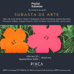 Subasta de arte PopUp